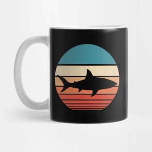 Shark Retro Sunset Mug